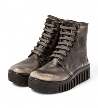 Art Leather Ankle Boots 1517 Brighton grey