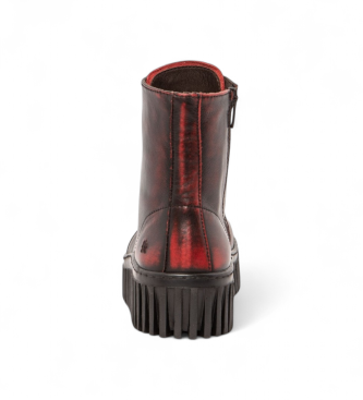 Art 1517 Stivaletti in pelle bordeaux Brighton