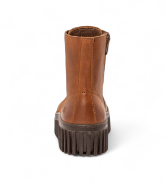 Art Botines de Piel 1517 Brighton marrn