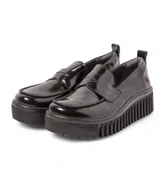 Art Leren loafers 1530 zwart