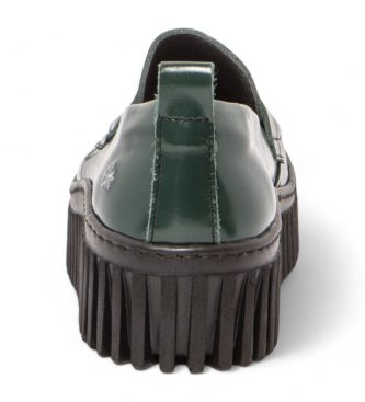 Art Mocassins en cuir 1530 vert