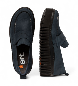 Art Sapatos de couro 1530 Brighton navy