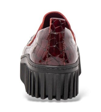 Art Brighton Lederschuhe 1530S granatrot