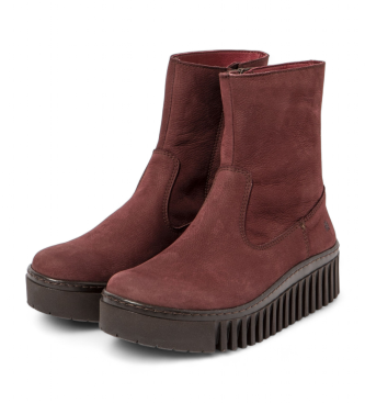 Art Bottines en cuir 1531 Brighton Bordeaux