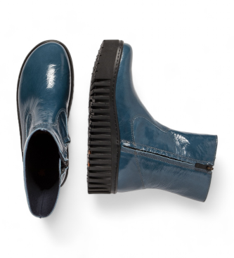 Art Bottines en cuir 1531 bleu