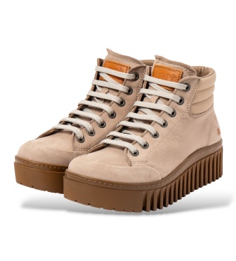 Art Skinnsneakers 1532 Brighton beige