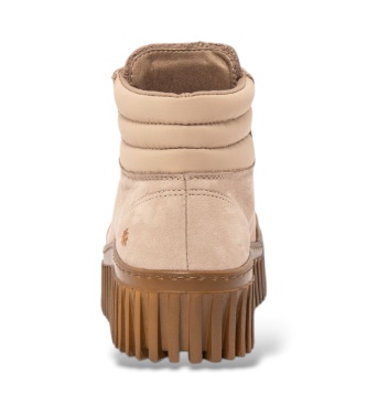 Art Skinnsneakers 1532 Brighton beige