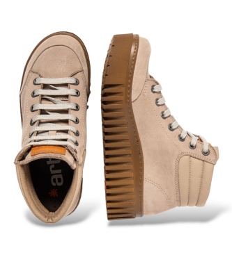 Art Skinnsneakers 1532 Brighton beige