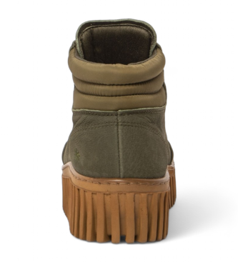 Art Botins em pele 1532 verde