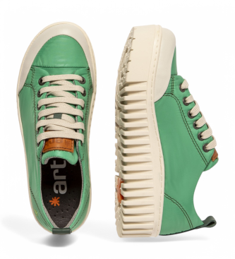 Art 1534 Sneakers in pelle verde Brighton