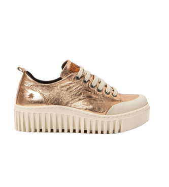 Art Sneakers in pelle 1535 oro rosa