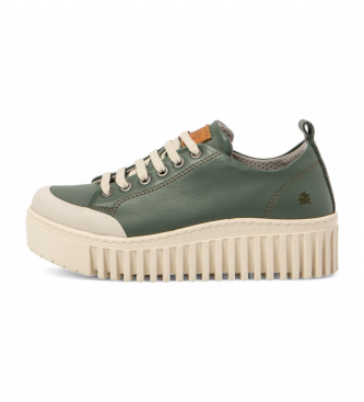 Art Zapatillas de piel 1535 Brighton verde