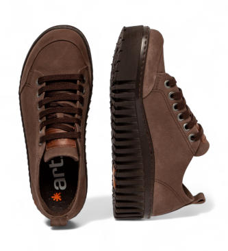 Art Zapatillas de Piel 1535 Brighton marrn