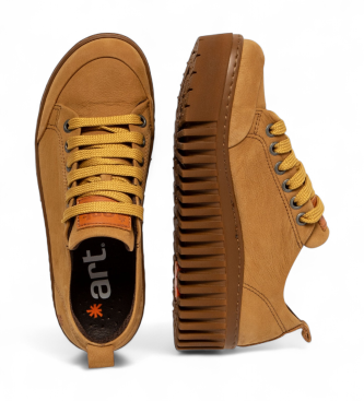 Art 1535 Brighton Sneakers in pelle marrone