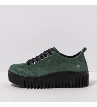 Art Leather Sneakers 1535S Brighton green