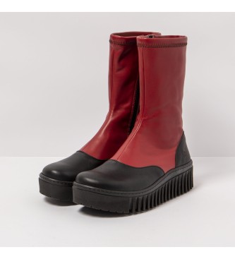 Art Bottes en cuir 1537 Nappa rouge