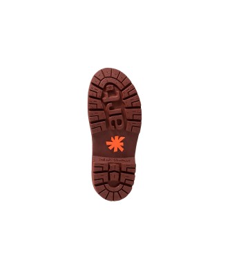 Art Leather Sandals 1548 Birmingham red -Height heel 4,5cm