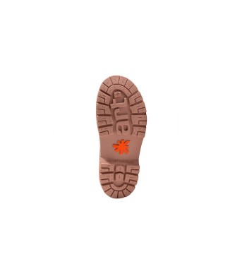 Art Lederen sandalen 1548 Birmingham roze -Helphoogte 4,5cm