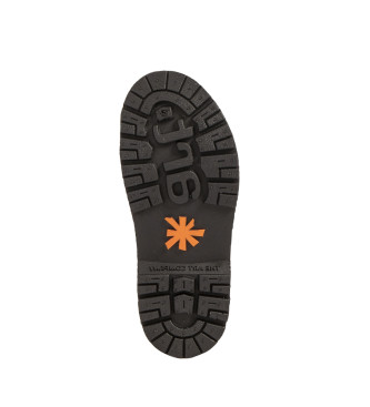 Art Usnjeni sandali 1548 črni