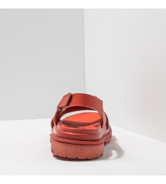 Art Sandalias de piel Grass Waxed Grenadine Birmingham rojo -Altura tacn:4.5cm-