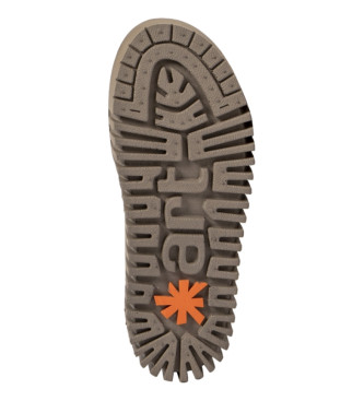 Art Lder sandaler 1573 Nappa Sesame/Brighton beige -platform hjde: 4 cm