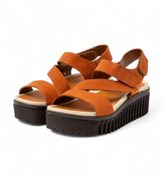 Art Ledersandalen 1573 Brighton braun