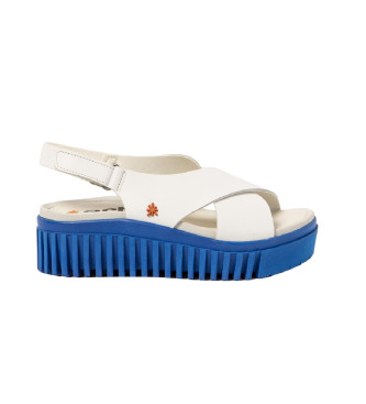 Art Sandalias de piel 1574 Brighton blanco