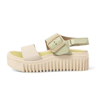 Art Sandalias de Piel 1578 Brighton beige