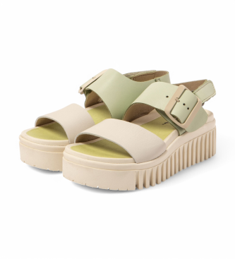 Art Sandalias de Piel 1578 Brighton beige