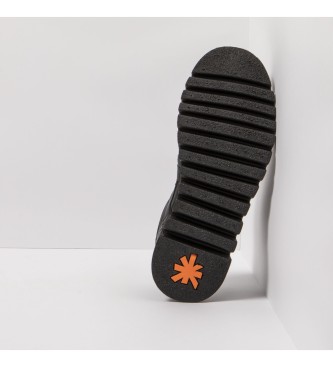 Art Skórzane buty treningowe 1593 Nappa czarne