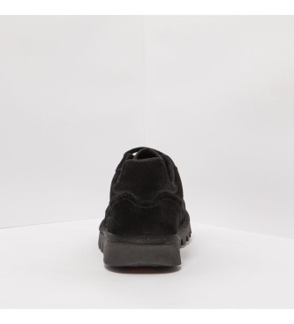 Art Zapatillas de Piel 1593S Ontario negro