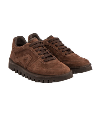 Art Leather Sneakers 1593S Ontario brown