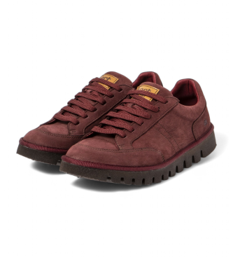 Art Leather trainers 1595 burgundy