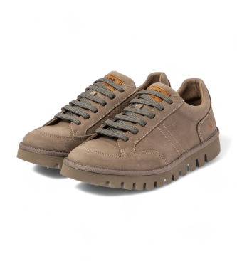 Art Leren sportschoenen 1595 taupe