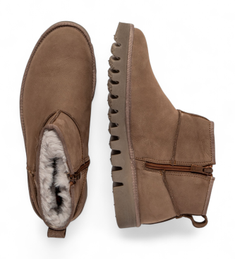 Art Bottines en cuir 1597 Ontario marron