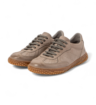 Art Leren sneakers 1627 Edmonton taupe