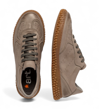 Art Leren sneakers 1627 Edmonton taupe