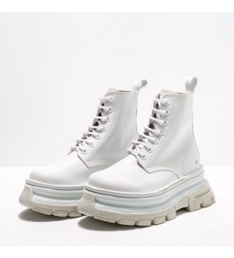 Art Leather ankle boots 1646 Art Core 2 white -platform height: 6.5cm