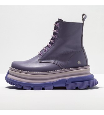 Art Leather boots 1646 Art Core 2 lilac -platform height: 6.5cm