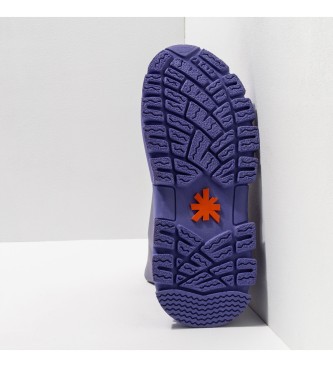 Art Stivali in pelle 1646 Art Core 2 lilla -altezza piattaforma: 6,5 cm-