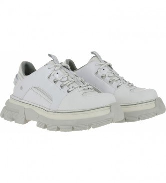 Art Sneakers Art Core 1 1650 in pelle bianca - Altezza plateau: 4,5 cm-