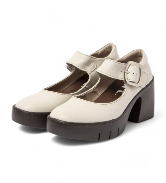 Art Zapatos de piel 1653 beige