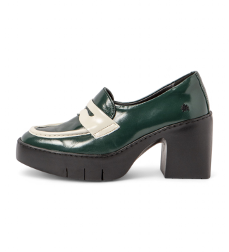 Art Mocassins en cuir 1654 vert