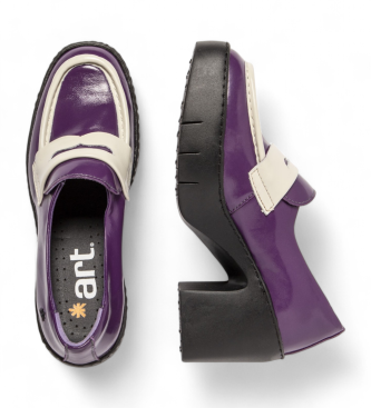 Art Mjoccasins leather 1654 purple