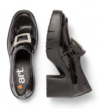 Art Mocassins em pele 1655 preto