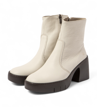 Art Leather Ankle Boots 1656 Sofia beige