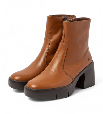 Art Leather Booties 1656 Sofia brown