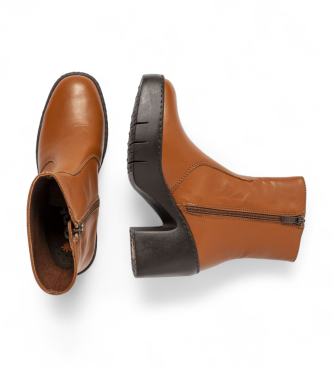 Art Leather Booties 1656 Sofia brown