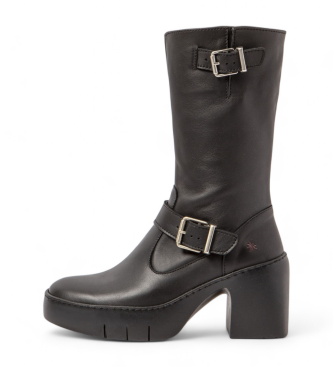 Art Bottes en cuir 1657 noir