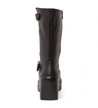 Art Lederstiefel 1657 schwarz